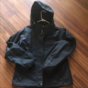 Eddie Bauer Women’s Waterproof Black Jacket